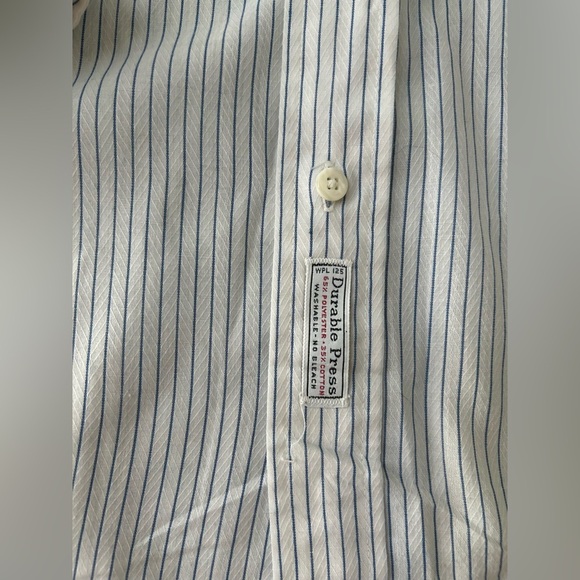 Dior Men's White Striped Button Down Shirt - Picture 5 of 10